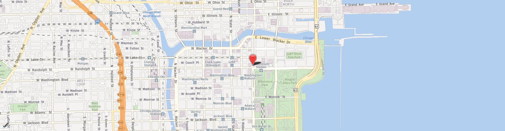 Location Map: 151 N Michigan Ave Chicago, IL 60601